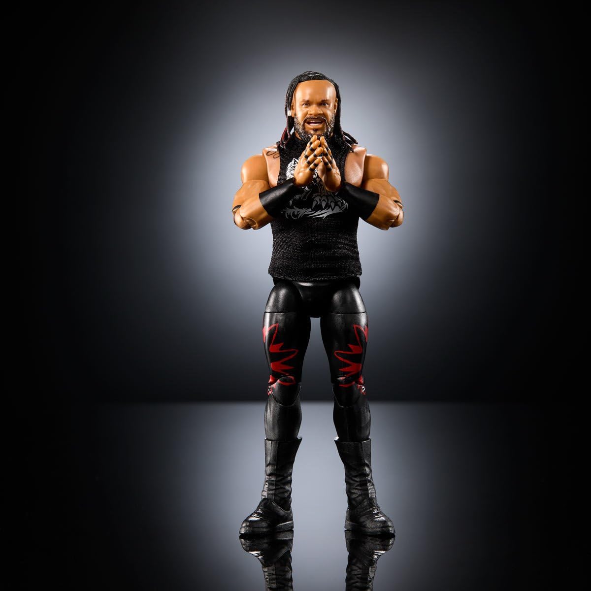 WWE Jacob Fatu Elite Greatest Hits 9 back view detail