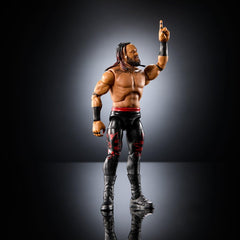 WWE Jacob Fatu Elite Greatest Hits 9 close-up face detail