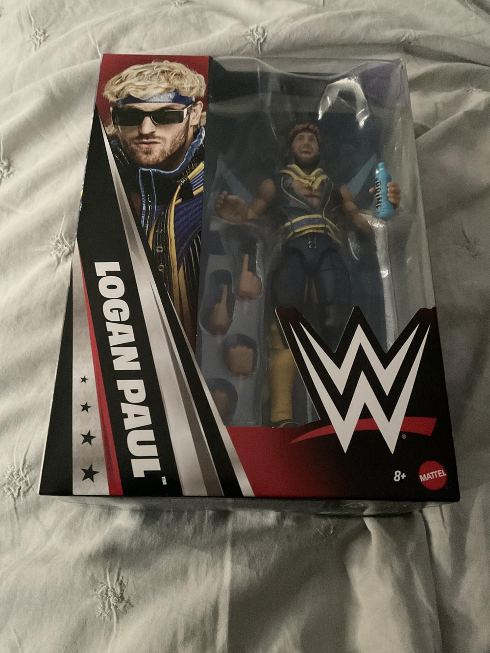 WWE Logan Paul Elite Greatest Hits 9 packaging offers ready-to-display presentation.