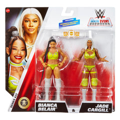 WWE Main Event 2 Packs 22 front view featuring Jade Cargill and Bianca Belair for immersive play.