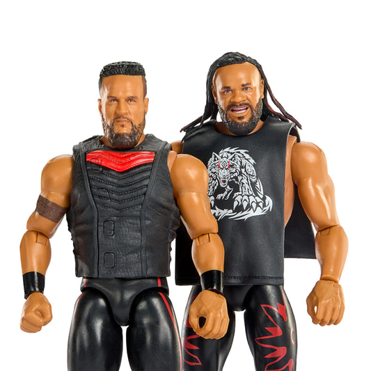 WWE Main Event Showdown Jacob Fatu figure with TrueFX detail for lifelike display.