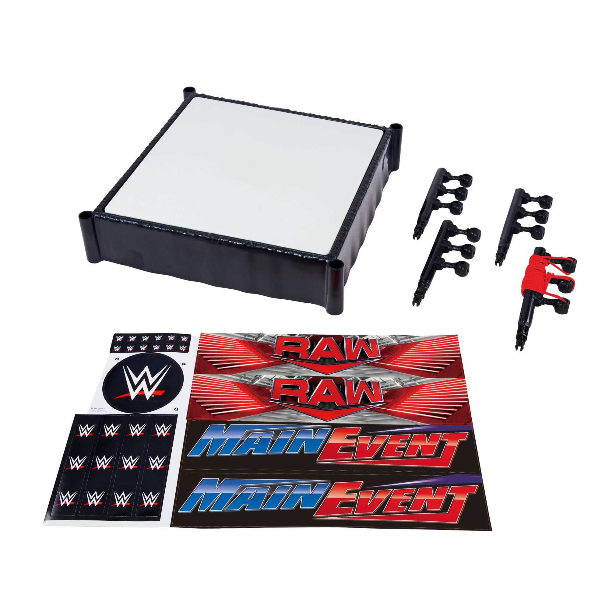 WWE Mattel Superstar Ring with Main Event label for imaginative wrestling play.