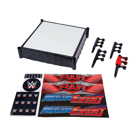 WWE Mattel Superstar Ring with Main Event label for imaginative wrestling play.