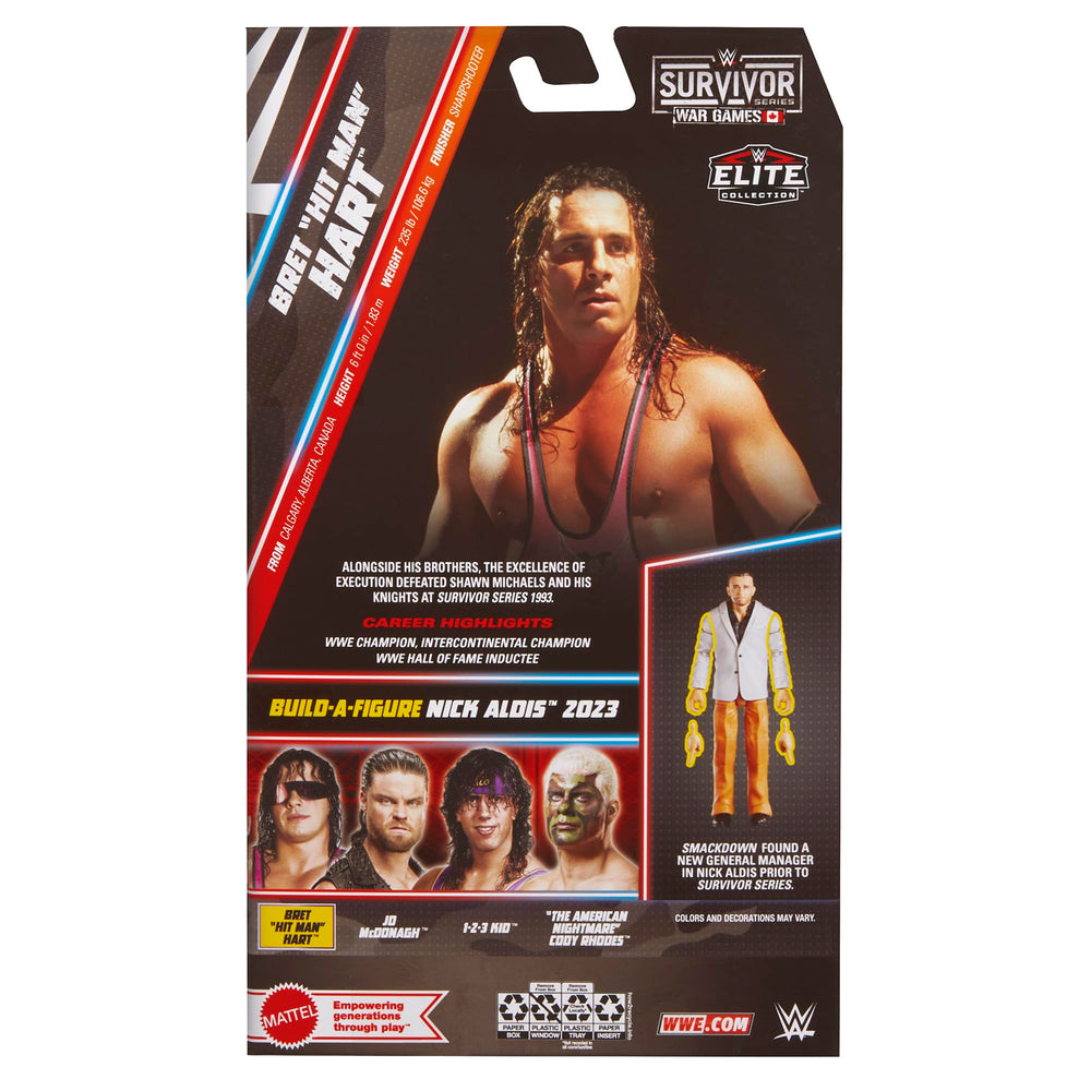 Nick Aldis Build-A-Figure piece included with Survivor Series set for completion.