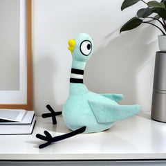 WXXCDB pigeon plush side view adds charming decor for kids' rooms.