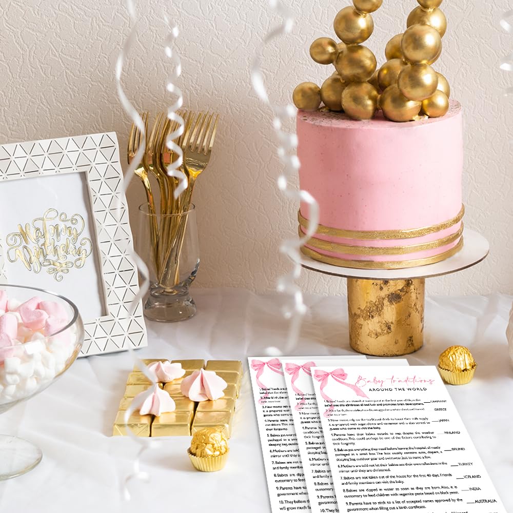 Wybgno keepsake cards preserve memories of your baby shower