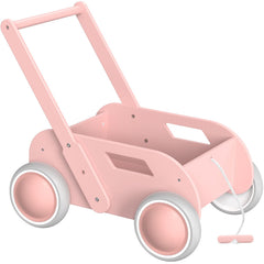 WyfKyd pink wooden baby walker available color options for boys and girls