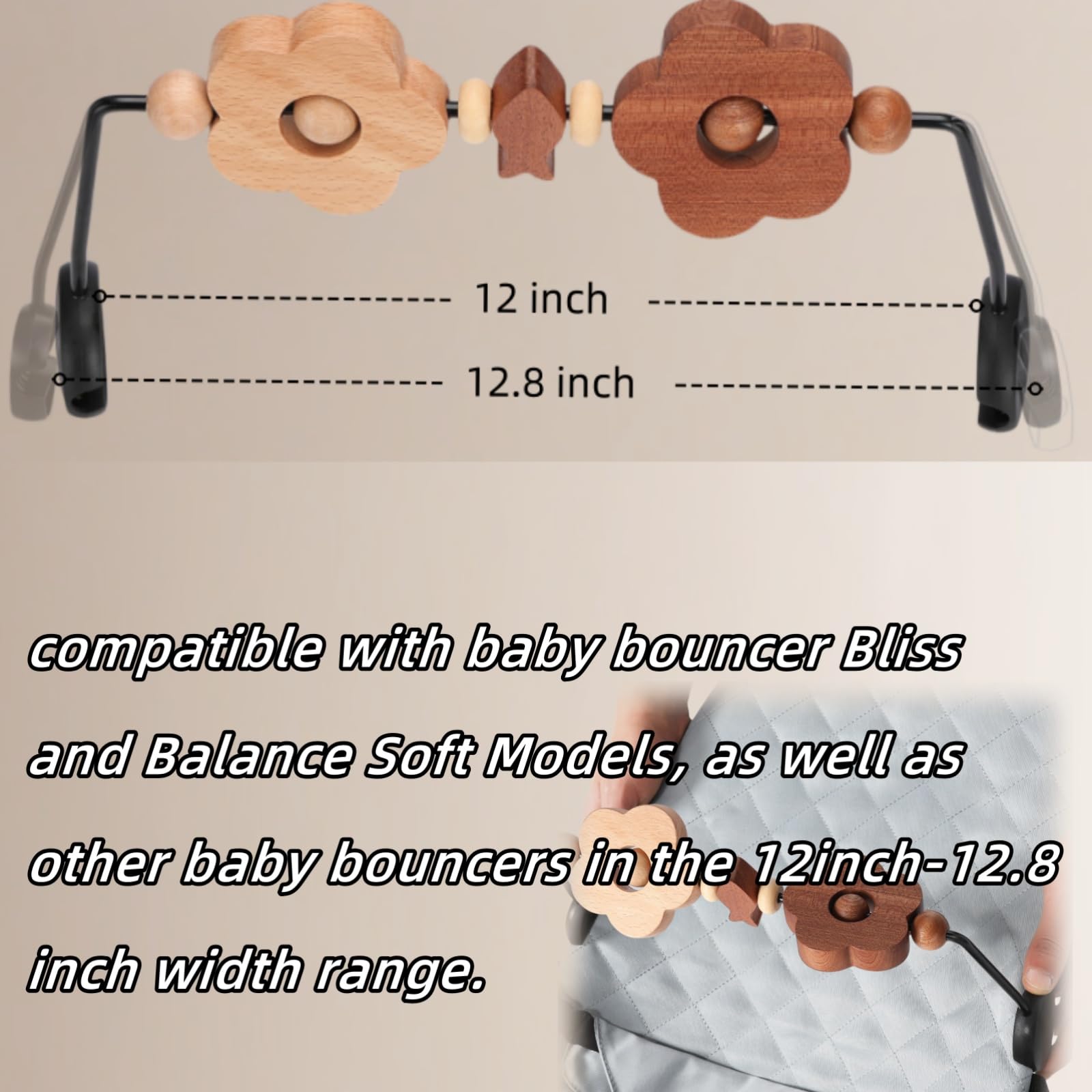 WYFWFDF toy bar thickened clips for secure attachment