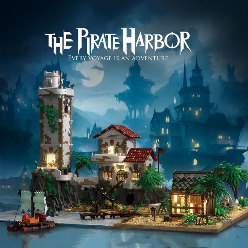 Wyiauy pirate island tavern, vivid scene for storytelling and play.
