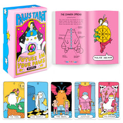Wyspell cat tarot deck cover with chic artwork for beginners and collectors