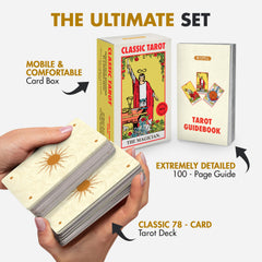 Wyspell Classic Tarot Cards artwork close-up highlights readable symbols for easy interpretation