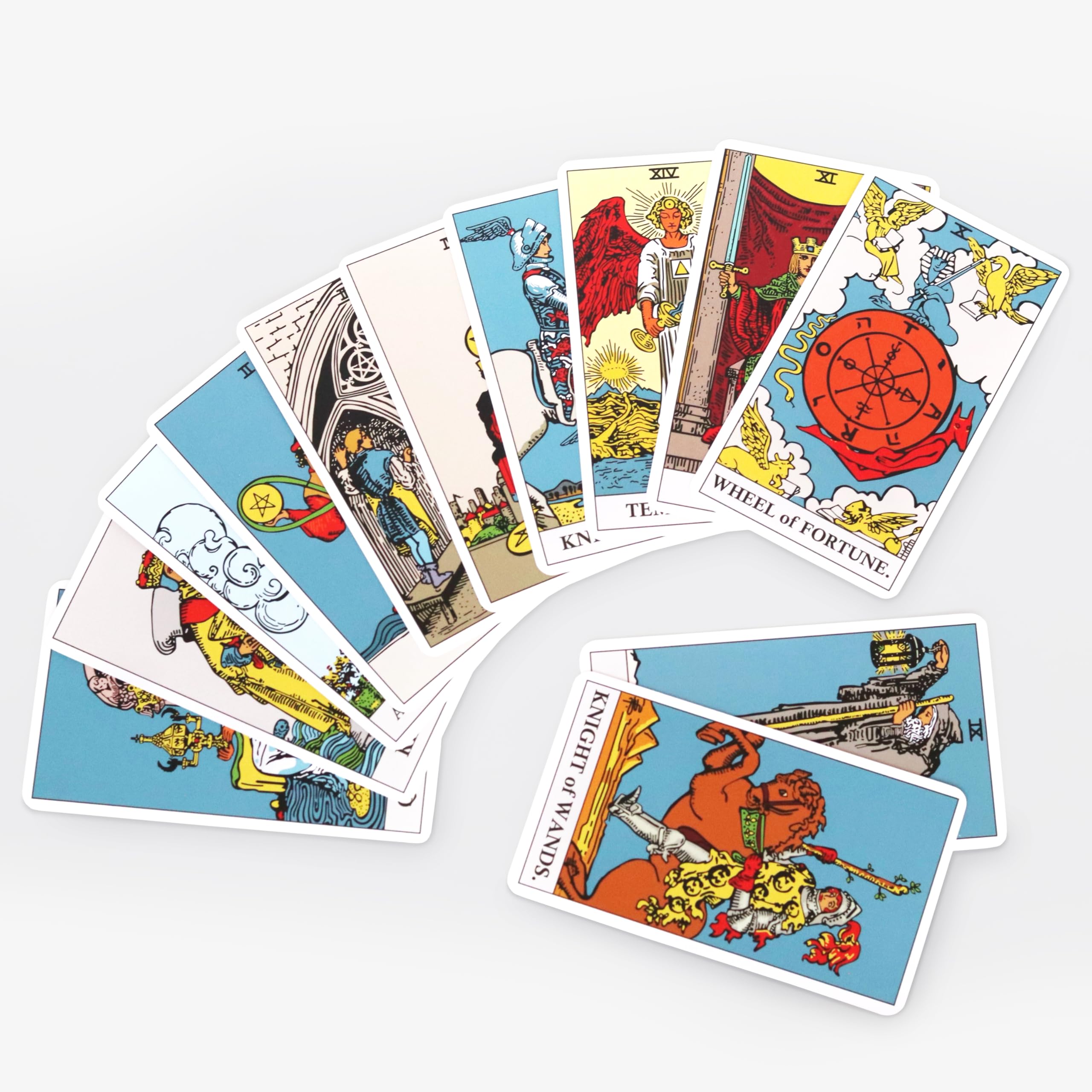 Wyspell Classic Tarot Cards life-interpretation samples show practical use cases