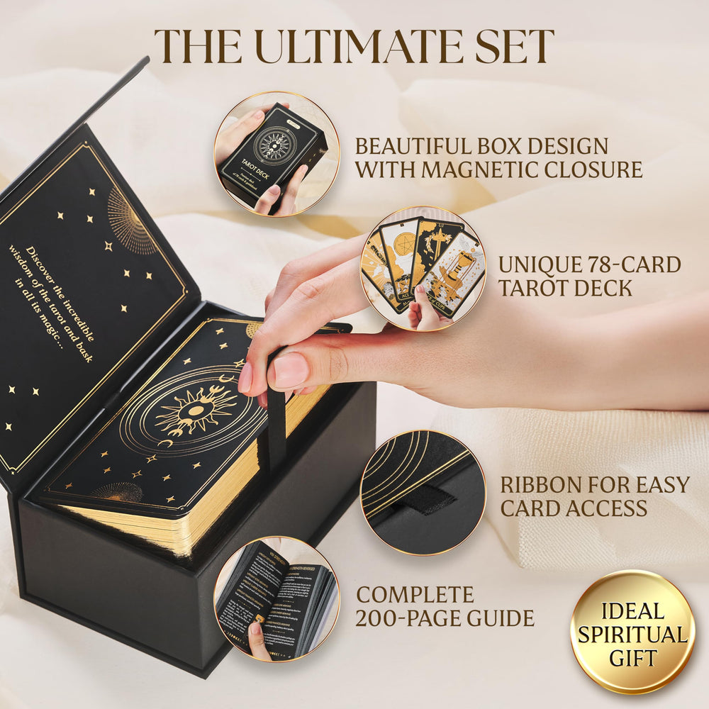 Wyspell gift box packaging, perfect esoteric gift for new readers.