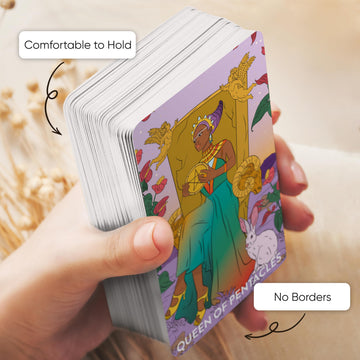 Wyspell Deck offers two versions: on-card meanings and a full-resolution classic.