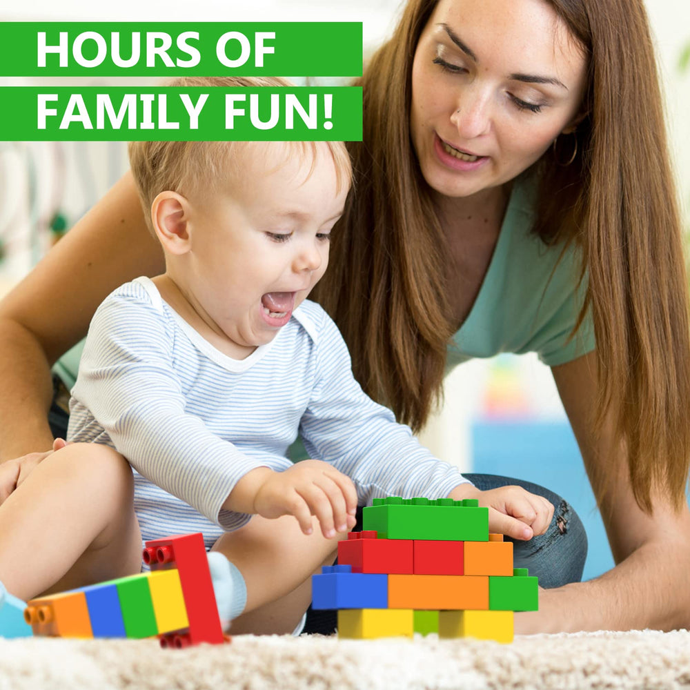 WYSWYG blocks are compatible with other large blocks for expanded imaginative play.