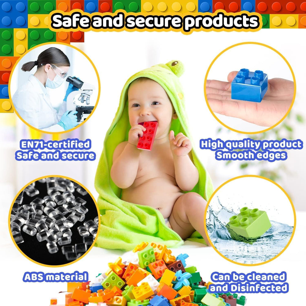 WYSWYG-bright-color-building-bricks help with color recognition during creative play.