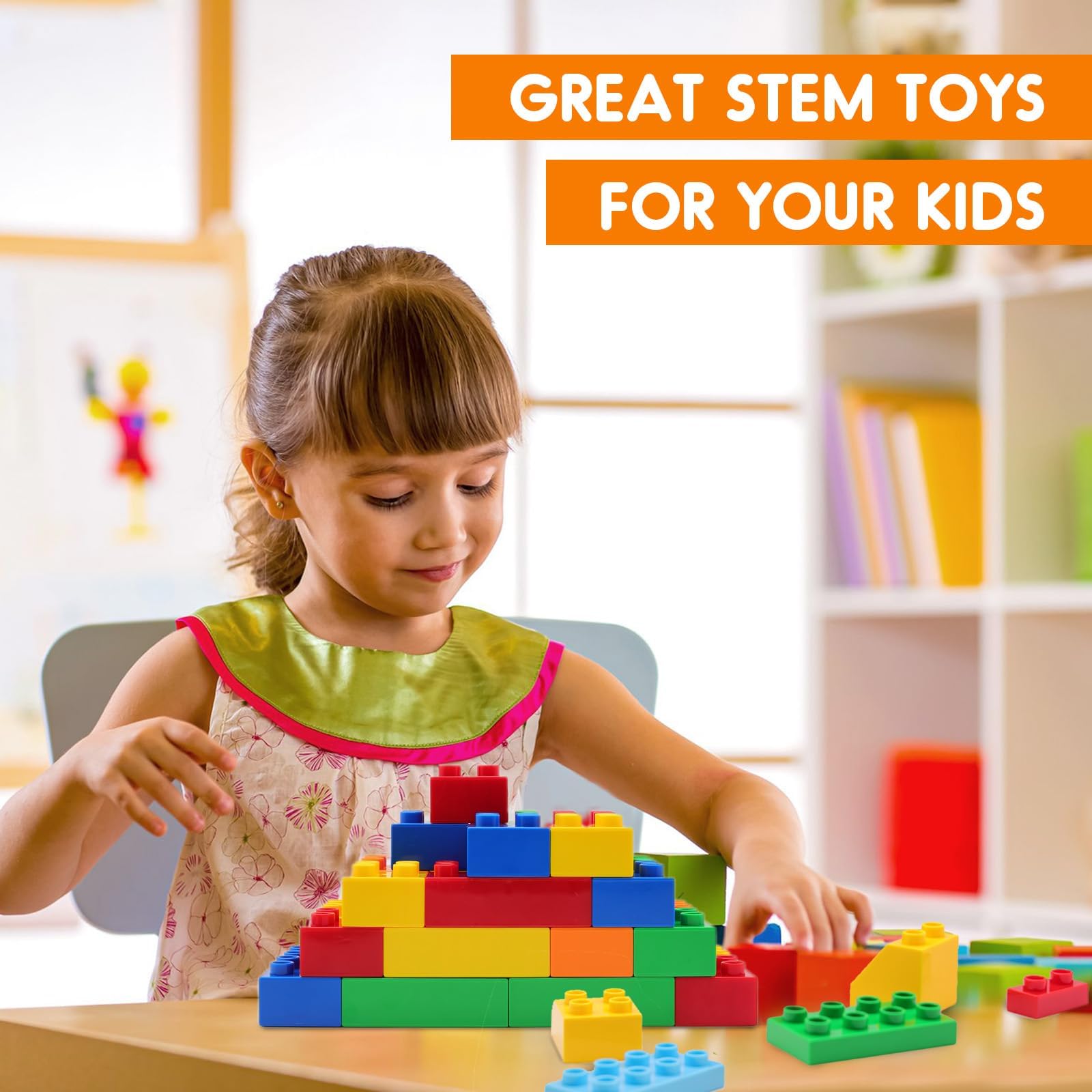 WYSWYG STEM-friendly toy for ages 3 to 6 supporting early engineering play
