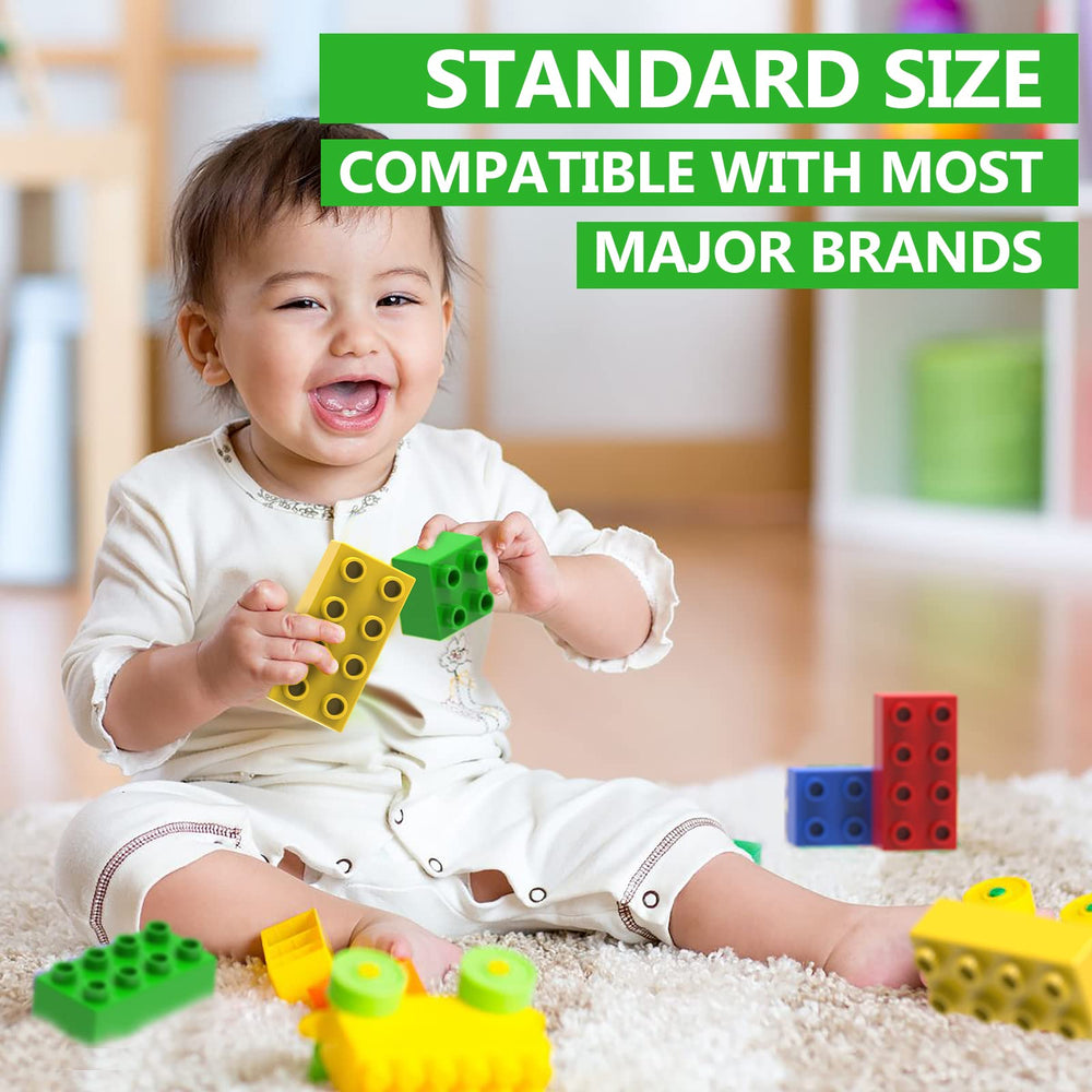 WYSWYG durable blocks resist energetic toddler building and tossing.