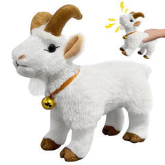 WYZOID Screaming Goat Toy front view for desk fun and stress relief