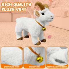 WYZOID Screaming Goat Toy soft plush texture for cozy hugs