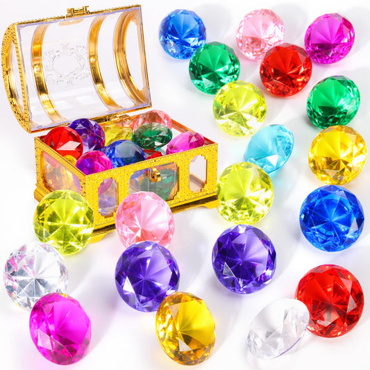 WZXJZTCY pirate treasure chest underwater, inviting kids to dive and search for gems.