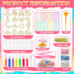 X Hot Popcorn unicorn design suncatcher ready to hang