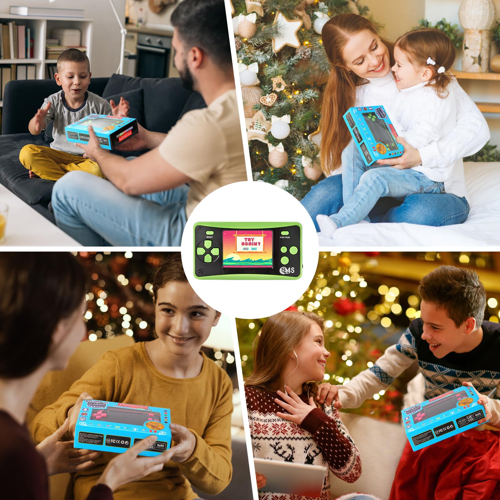 X-JOYKIDS travel-friendly handheld arcade for on-the-go fun