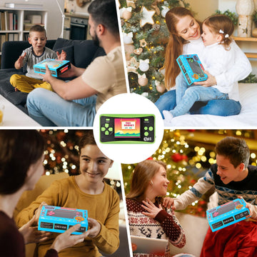 X-JOYKIDS travel-friendly handheld arcade for on-the-go fun