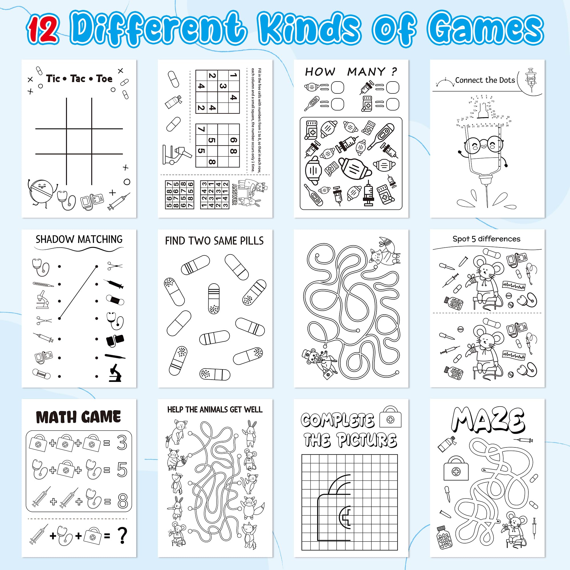 X1zuue mazes and games pages to boost focus during activities