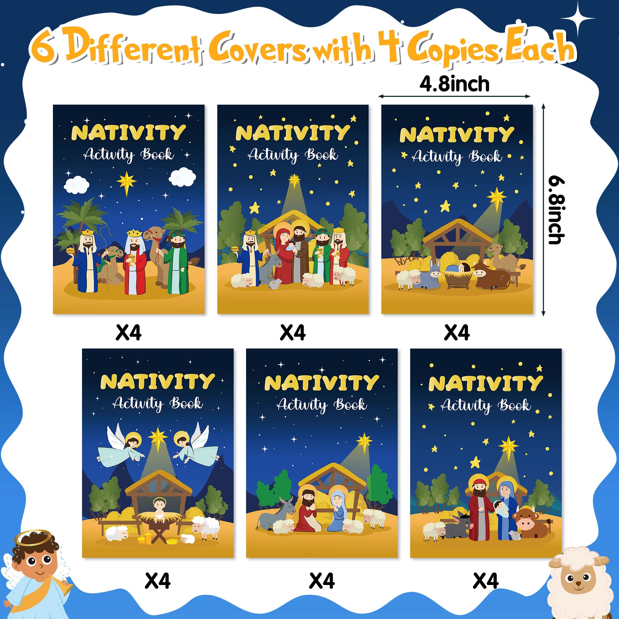 Portable Christmas mini games set fits in a pocket for on-the-go play.