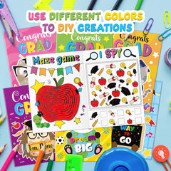 X1zuue Congrats Grad size 6.9 x 4.9 inches; easy for small hands.