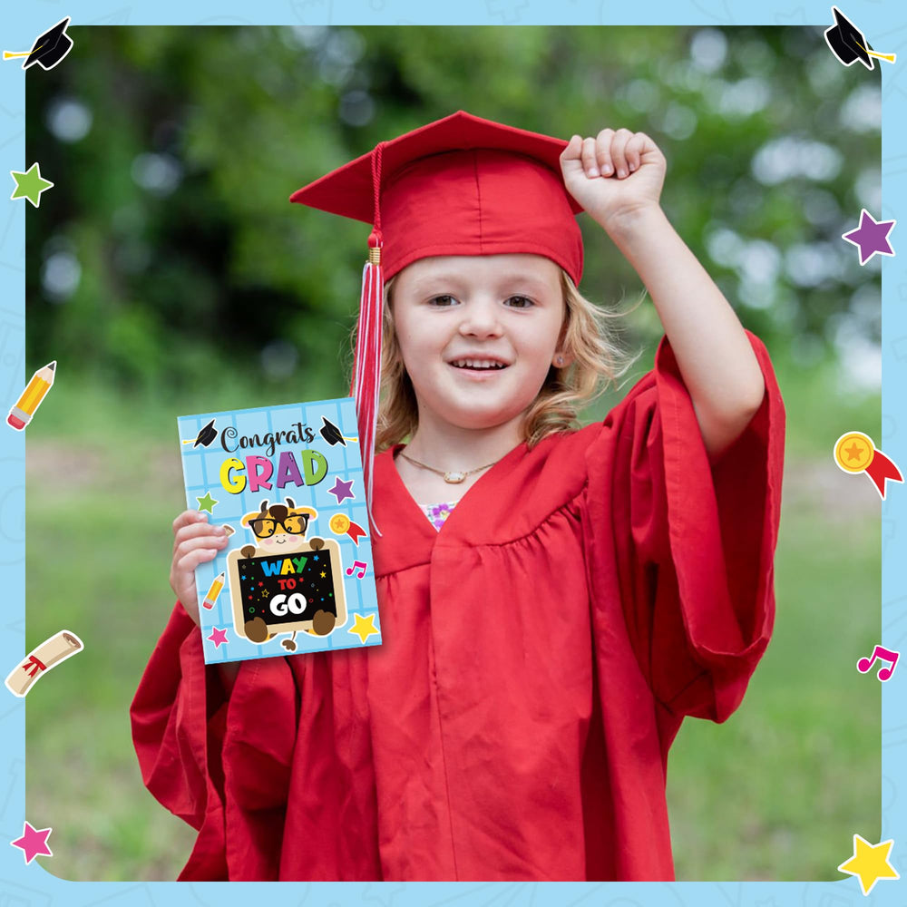 Bulk party pack for school ceremonies and celebrations.