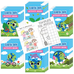 X1zuue Earth Day activity book bulk pack for classrooms eases distribution