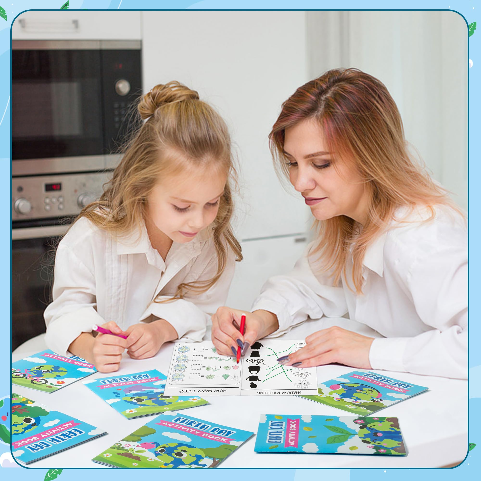 X1zuue Earth Day activity book find the differences sharpens observation