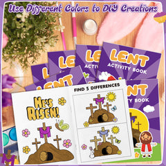 X1zuue Lent activity set supports smooth lesson planning and group activities.