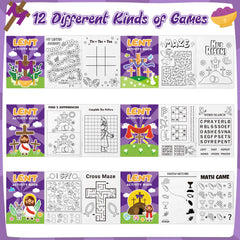 X1zuue Easter Lent word search page to boost focus for kids.