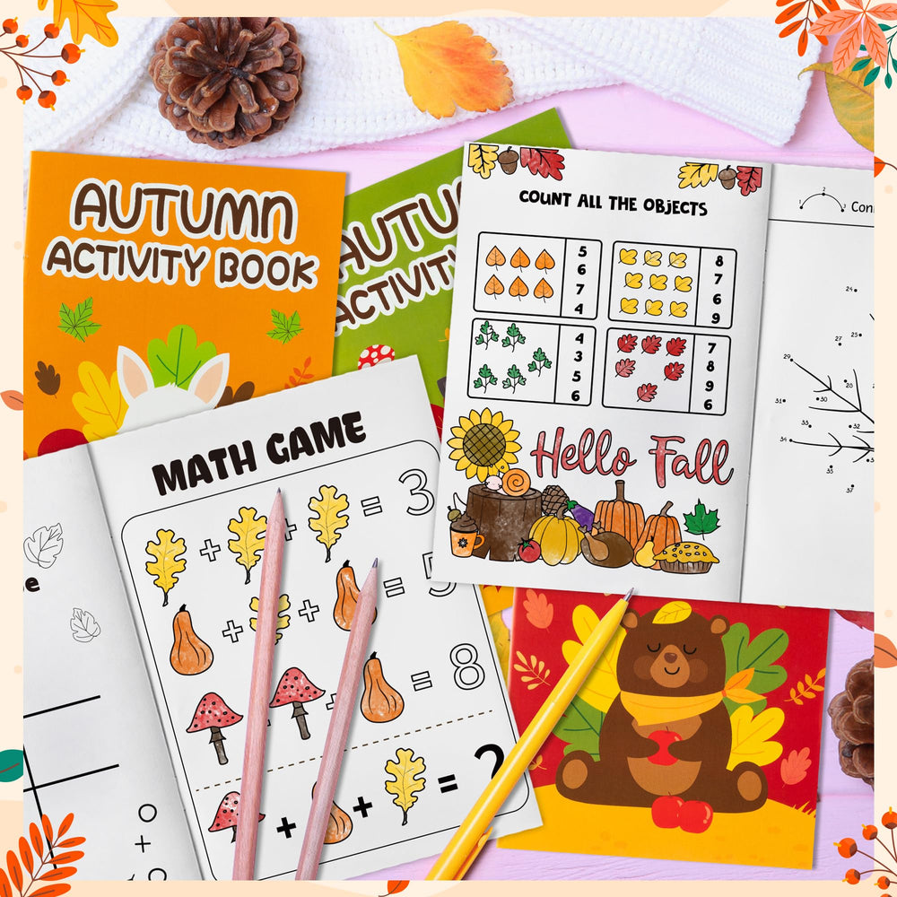 X1zuue Fall Animal Activity Books word scramble content for problem-solving.