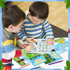 X1zuue golf activity books creativity prompts inviting imaginative play