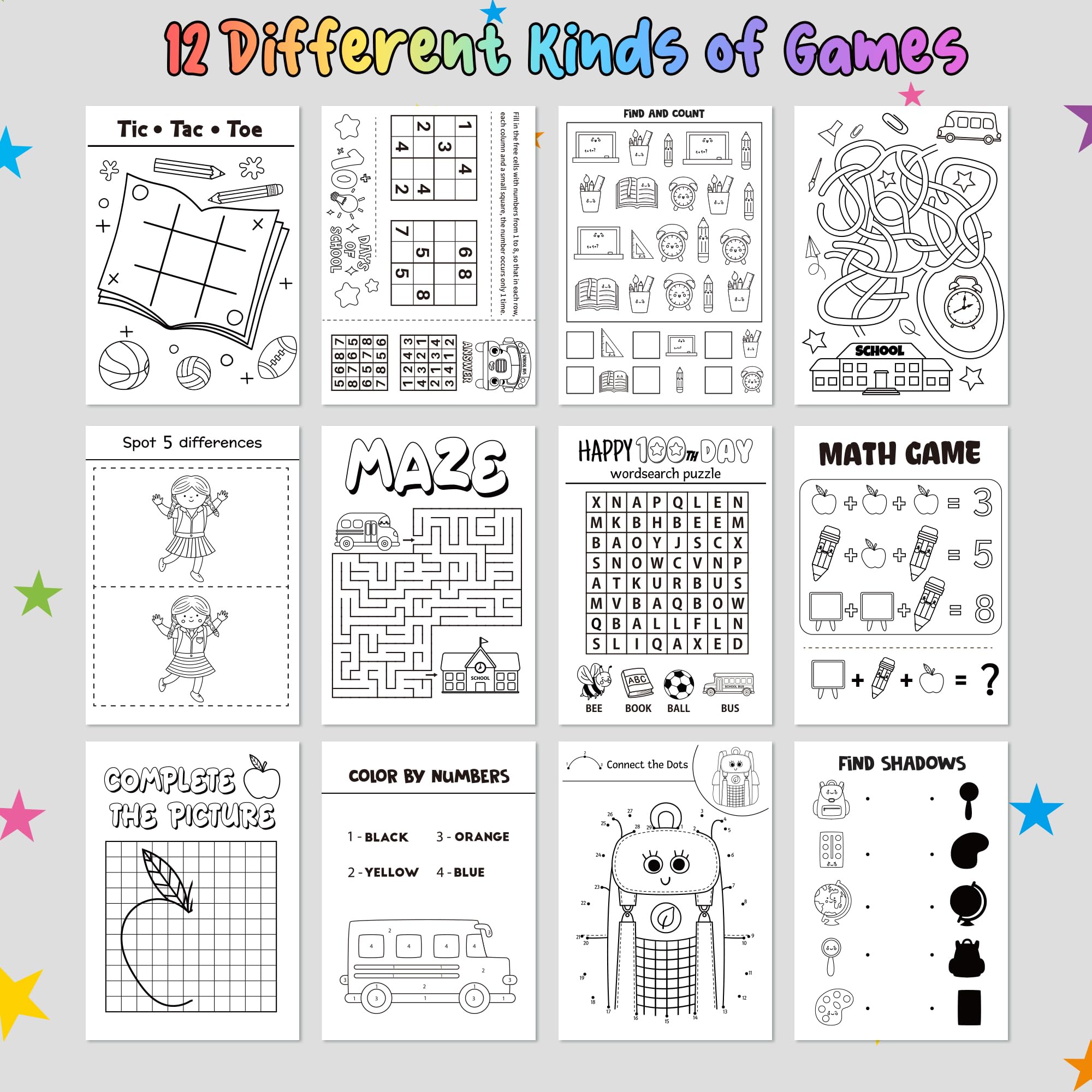 X1zuue mazes and word games to boost logic and language
