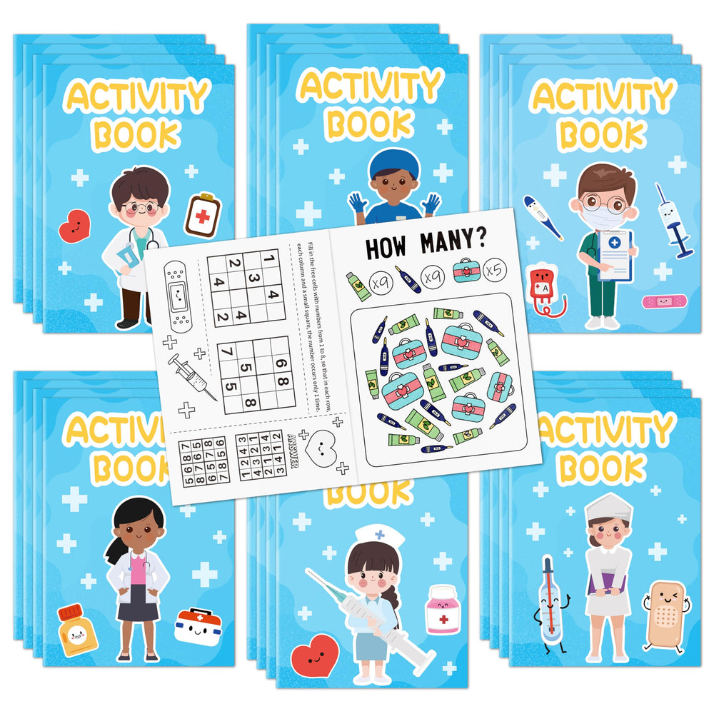 X1zuue medical heroes coloring books: 24 mini titles for classroom engagement