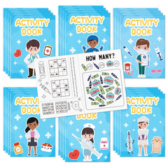 X1zuue medical heroes coloring books: 24 mini titles for classroom engagement