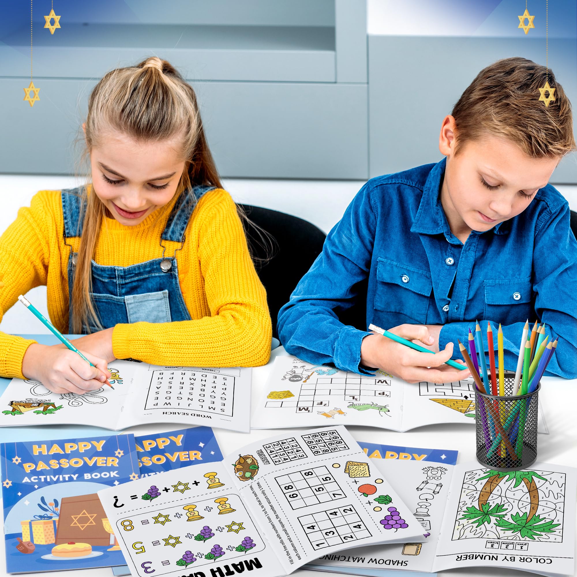 X1zuue Passover bulk packs, easy distribution for parties and classrooms.
