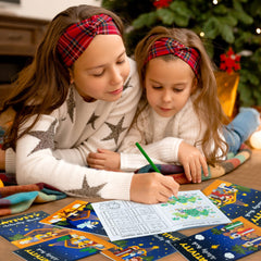 Compact 6.8 x 4.8 inch size fits gift bags.