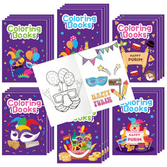 X1zuue Purim coloring book cover inviting creative play for kids