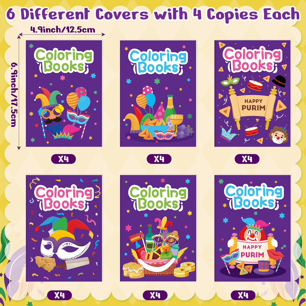 X1zuue Purim coloring book pages with simple patterns for beginners