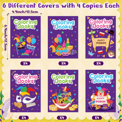 X1zuue Purim coloring book pages with simple patterns for beginners