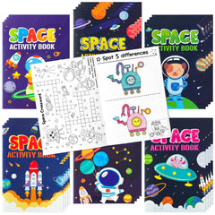 X1zuue space activity book set cover invites curious explorers