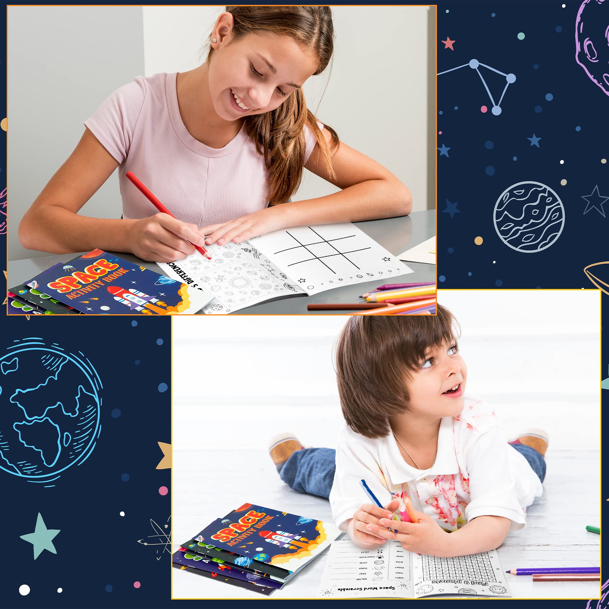 X1zuue space theme party favors for celebrations