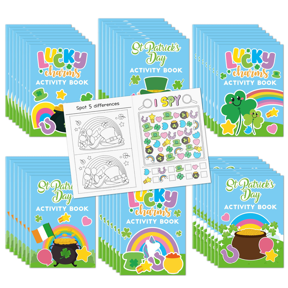 X1zuue St Patrick's Day activity books cover for classroom celebrations