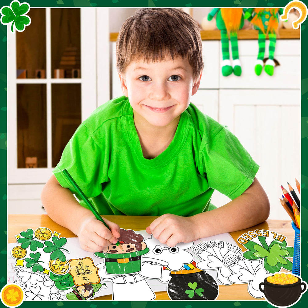 X1zuue St. Patrick's Day decor kit for classrooms